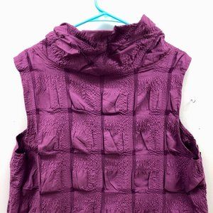 LIV by Habitat Clothing Purple Top Size L NWOT